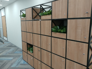 artificial plants in makati office